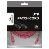 PATCH CORD CABLEXPERT PP12-5M/RO, CAT5E UTP, 5M,