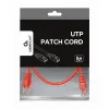 PATCH CORD CABLEXPERT PP12-0.25M/R, CAT5E UTP, 0,25M, ROSU