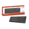 TASTATURA GENIUS SLIMSTAR Q200, CU FIR, NEGRU