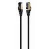PATCH CORD CABLEXPERT PP8-LSZHCU-BK-0.5M, CAT8 S/FTP, 0,5M, NEGRU