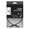 PATCH CORD CABLEXPERT PP8-LSZHCU-BK-0.25M, CAT8 S/FTP, 0,25M, NEGRU
