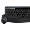 SET TASTATURA + MOUSE LOGITECH MK345, FARA FIR, NEGRU