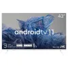 43" LED SMART TV KIVI 43U750NW, 3840X2160 4K UHD, ANDROID TV, ALB