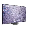 75" QLED SMART TV SAMSUNG QE75QN800CUXUA , 7680X4320 8K UHD, TIZEN, ARGINTIU