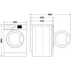 СТИРАЛЬНАЯ МАШИНА WHIRLPOOL WRBSB 6249 S EU, 6КГ, БЕЛЫЙ