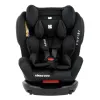 ДЕТСКОЕ АВТОКРЕСЛО KIKKA BOO 4 FIX DOUBLE ISOFIX, ГРУППА 0+/1/2/3 (0-36 КГ), ЧЁРНЫЙ