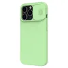ЧЕХОЛ NILLKIN IPHONE 13 PRO MAX, CAMSHIELD SILKY SILICONE, MINT GREEN