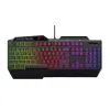 SET TASTATURA + MOUSE + MOUSE PAD HAVIT KB889CM, CU FIR, NEGRU