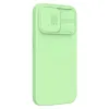 ЧЕХОЛ NILLKIN IPHONE 13 PRO MAX, CAMSHIELD SILKY SILICONE, MINT GREEN
