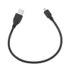 CABLE DE DATE CABLEXPERT CCP-USB2-AM5P-1, USB TYPE-A (F)/MINI-USB, 0,3M, NEGRU