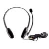LOGITECH H110 GREY STEREO HEADSET, HEADSET: 20HZ-20KHZ, MICROPHONE: 100HZ-16KHZ, 2M CABLE, 2 X MINI-JACK 3.5MM 981-000271 (CASTI CU MICROFON/НАУШНИКИ С МИКРОФОНОМ)