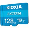 КАРТА ПАМЯТИ 128GB KIOXIA EXCERIA LMEX1L128GG2 MICROSDHC (TOSHIBA), 100MB/S, (CLASS 10 UHS-I) + ADAPTER MICROSD->SD