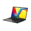 НОУТБУК 15.6 ASUS VIVOBOOK GO 15 E1504FA BLACK, AMD RYZEN 5 7520U 2.8-4.3GHZ/8GB DDR5/ SSD 512GB/AMD RADEON GRAPHICS/WIFI/BT/USB TYPE-C/HDMI/2XUSB 3.2/HD WEBCAM/ILLUMINATED KEYBOARD/15.6 IPS FHD 250 NITS (1920X1080)/NO OS E1504FA-BQ090
