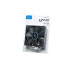 120MM CASE FAN - DEEPCOOL "XFAN 120" FAN, 120X120X25MM, 1300RPM, <25DBA, 44.7CFM, HYDRO BEARING, BIG 4PIN AND 3PIN MOLEX, BLACK