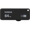 ФЛЕШ-НАКОПИТЕЛЬ USB KIOXIA (TOSHIBA) TRANSMEMORY U365 BLACK USB3.2 64ГБ