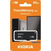ФЛЕШ-НАКОПИТЕЛЬ USB KIOXIA (TOSHIBA) TRANSMEMORY U365 BLACK USB3.2 64ГБ