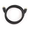 CABLE HDMI  - 1M - CABLEXPERT CC-HDMI4-1M, 1 M, HDMI V.1.4, MALE-MALE, CABLE WITH GOLD-PLATED CONNECTORS, BULK PACKAGE, BLACK