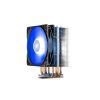 DEEPCOOL COOLER  "GAMMAXX 400 V2 BLUE", SOCKET INTEL LGA1700/1200/1151/1150/1155 & AM5/AM4, UP TO TDP 180W, 120Х120Х25MM, PWM FAN WITH BLUE LED, 500~1650RPM, <27.8 DBA, 64.5CFM, 4 PIN, PWM, HYDRO BEARING, 4X 6MM COOPER HEATPIPES DIRECT CONTACT