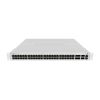 CLOUD ROUTER SWITCH 354-48P-4S+2Q+RM WITH 48 X GIGABIT RJ45 LAN (ALL POE-OUT), 4 X 10G SFP+ CAGES, 2 X 40G QSFP+ CAGES, ROUTEROS L5, 1U RACKMOUNT ENCLOSURE, 750W PSU