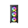 КОРПУС DEEPCOOL CC560 ARGB / W/OPSU / SIDE-WINDOW / 3X120MM / ATX / BLACK