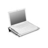 DEEPCOOL "N8", NOTEBOOK COOLING PAD UP TO 17", 2 FAN - 140MM, 1000RPM, <25DBA, 94.7CFM, 4X USB, ALL ALUMINUM EXTRUSION PANEL, SILVER