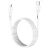 КАБЕЛЬ TYPE-C НА LIGHTNING HOCO  X55 TRENDY / 1M / PVC / UP TO 3A / WHITE