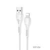 КАБЕЛЬ USB НА LIGHTNING HOCO  X37 COOL POWER / 1M / PVC / UP TO 2.4A / WHITE