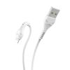 КАБЕЛЬ USB НА LIGHTNING HOCO  X37 COOL POWER / 1M / PVC / UP TO 2.4A / WHITE