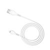 КАБЕЛЬ USB НА LIGHTNING HOCO  X37 COOL POWER / 1M / PVC / UP TO 2.4A / WHITE