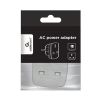 GEMBIRD AC POWER ADAPTER UK SOCKET TO EU SCHUKO PLUG 7.5A