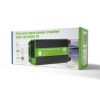 ENERGENIE EG-PWC-PS1000-01, 12 V PURE SINE WAVE CAR DC-AC POWER INVERTER, 1000 W, WITH USB PORT / 5V-2.1A,  INPUT: 10-16 VDC (ACCUMULATOR DIRECTLY) - OUTPUT: 230 VAC +/- 10% AT 50 HZ (+/-1HZ), PURE SINE WAVE, THD < 3%, 90% EFFICIENCY