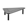 GEMBIRD MS-TABLE-02,  ADJUSTABLE MONITOR STAND (TRIANGLE), 20 KG, 500 X 285 X 120 MM, HEIGHT RANGE: 100/120/140 MM