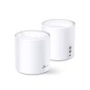 TP-LINK DECO X20(2-PACK)  AX1800 MESH WI-FI 6 SYSTEM, 2 LAN/WAN GIGABIT PORT, 1201MBPS ON 5GHZ + 574MBPS ON 2.4GHZ, 802.11AX/AC/B/G/N, WI-FI DEAD-ZONE KILLER, SEAMLESS ROAMING WITH ONE WI-FI NAME, ANTIVIRUS, PARENTAL CONTROLS