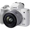 MIRRORLESS CAMERA CANON EOS M50 MARK II + 15-45 F/3.5-6.3 IS STM WHITE (4729C028)