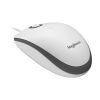 МЫШЬ ОПТИЧЕСКАЯ LOGITECH M100, WHITE