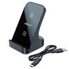 БЕСПРОВОДНАЯ ЗАРЯДКА  ACEFAST E14 DESKTOP / WIRELESS OUTPUT 1: 5W / 7.5W / 10W / 15W / BLACK