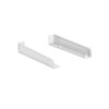 UNIVERSAL HEAVY DUTY STEEL WALL BRACKETS GEMBIRD "WM-U35-01-W", 365 X 52 X 70 MM, FIXED, MAX. 35 KG, WHITE