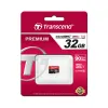 CARD DE MEMORIE TRANSCEND MICROSDHC CLASS 10, 32GB (TS32GUSDCU1)