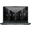 LAPTOP GAMING 17,3" ASUS TUF GAMING F17 FX706HF, GRAPHITE BLACK, INTEL CORE I5-11400H, 16GB/512GB, FARA SO