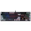 TASTATURA BLOODY B808N, CU FIR, NEGRU | GRI