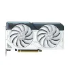 ВИДЕОКАРТА ASUS DUAL-RTX4060TI-O8G-WHITE,  8GB GDDR6 128БИТ (DUAL-RTX4060TI-O8G-WHITE)