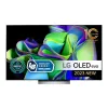 77" OLED SMART TV LG OLED77C36LC, 3840X2160 4K UHD, WEBOS, NEGRU