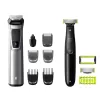 TRIMMER PENTRU BARBATI PHILIPS MG9710/90, ARGINTIU/NEGRU