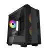 CARCASA PC DEEPCOOL CC360 ARGB, MIDI-TOWER, FARA PSU, NEGRU