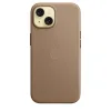 HUSA APPLE IPHONE 15 PLUS FINEWOVEN CASE WITH MAGSAFE, TAUPE