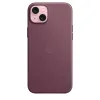 HUSA APPLE IPHONE 15 PLUS FINEWOVEN CASE WITH MAGSAFE, MULBERRY