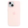 HUSA APPLE IPHONE 15 SILICONE CASE WITH MAGSAFE, LIGHT PINK