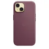 HUSA APPLE IPHONE 15 FINEWOVEN CASE WITH MAGSAFE, MULBERRY