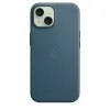HUSA APPLE IPHONE 15 PLUS FINEWOVEN CASE WITH MAGSAFE, PACIFIC BLUE