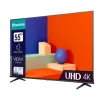 55" LED SMART TV HISENSE 55A6K, 3840X2160 4K UHD, VIDAA U6.0, NEGRU